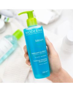 Bioderma Sebium Gel Moussant Cleansing Foaming  Gel 200ml