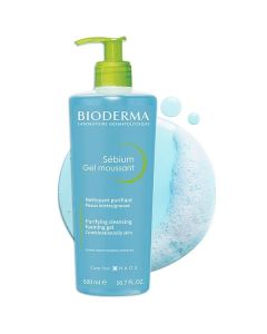 BIODERMA SEBIUM MOUSSANT FOAMING GEL 500ML