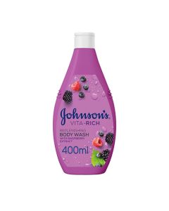 JOHNSON VITA-RICH WITH RASPBEERY EXTRACT BODY WASH 400ML