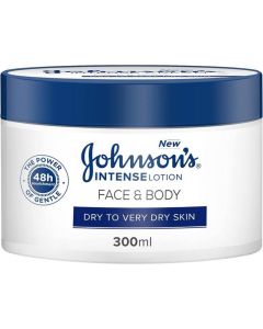 JOHNSONS INTENSE FACE&BODY CREAM 300ML