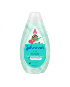 JOHNSON 2IN1 KIDS SHAMPOO & CONDITIONER 500ML