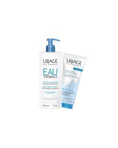 Uriage EAU Thermale Silk Body Lotion 500ml + Cleansing Cream 200ml Offert Free
