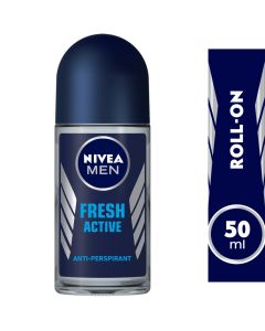 NIVEA MEN FRESH ACTIVE ROLL-ON DEODORANT 50ML