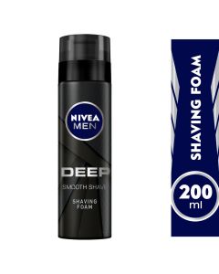 NIVEA MEN DEEP SMOOTH SHAVE FOAM 200ML