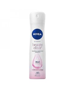 NIVEA DEODORANT SPRAY 150ML MILK ESSENCE WHITE MUSK & ROSE