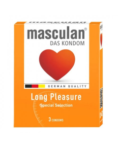 MASCULAN LONG PLEASURE SPECIAL SELECTION 3 CONDOMS