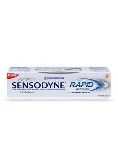 SENSODYNE RAPID ACTION WHITE TOOTH PASTE 75ML