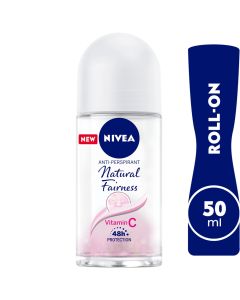 NIVEA ANTI PERSPIRANT NATURAL FAIRNESS ROLL-ON DEODORANT 50ML