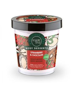 ORGANIC SHOP STRAWBERRY AND CHOCOLATE BODY CREAM 450 ML