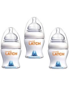 MUNCHKIN 3 PACK ENGONCHE NATURAL FEEDING BOTTLE 120ML