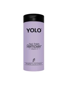 YOLO REMOVER NAIL POLISH  RASPBERRY ICE - CREAM 135 ML