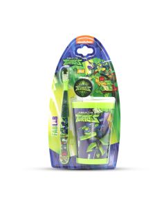 TURTLES SOFT TOOTHBRUSH KIDS WITH COVER & CUB