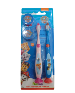 PAW SOFT TOOTHBRUSH FOR KIDS 2 PCS