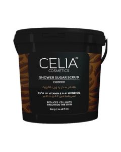 CELIA COFFE & ALMOND OIL BODY OIL SUGAR SCRUB 400 G