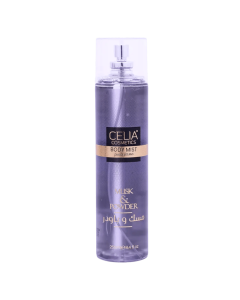 CELIA Body perfume with WHITE MUSK & BOWDER 250 ML