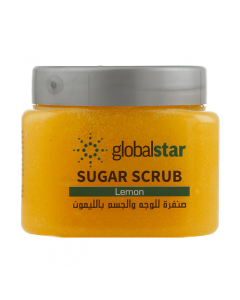 GLOBAL STAR FACE&BODY SUGAR LEMON SCRUB 600ML