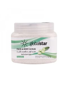 GLOBAL STAR FACE & BODY SCRUB CUCUMBER 500ML