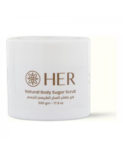 HER BODY SUGAR SCRUB 500 G MOROCCAN ROSE FRAGRANCE