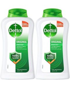 DETTOL ORIGINAL BODY WASH 250ML 2+1 FREE