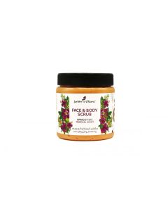 JARDIN OLEANE FACE& BODY SCRUB APRICOT OIL & TROPICAL SCENT 500 ML