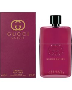GUCCI GUILTY ABSOLUTE FOR WOMEN - 90ML - EAU DE PARFUM