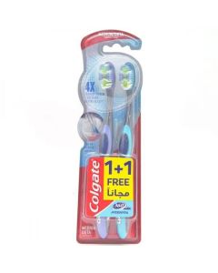 COLGATE INTERDENTAL 360ْ -1+1 MEDIUM TOOTH BRUSH