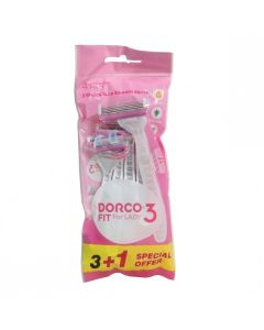DORCO 3 BLADES WOMEN SHAVING 3+1