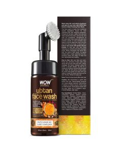 Wow Skin Science Ubtan Foaming Face Wash with brush 150ml
