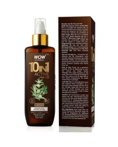 Wow Skin Science 10 in 1 Hair Oil with pump 200ml