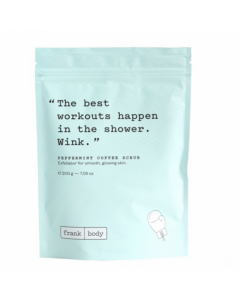 FRANK BODY PEPPERMINT COFFE SCRUB 200GM