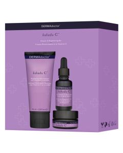 dermadoctor face care set kakadu c kakadu to unify skin tone and fight aging