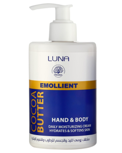 LUNA EMOLLIENT COCOA BUTTER CREAM HAND&BODY 450 ML