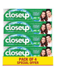 Closeup toothpaste Green special offer 75ml x4