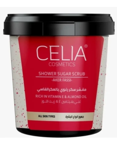 Celia Foaming Sugar Scrub with Aker Fassi 600 g